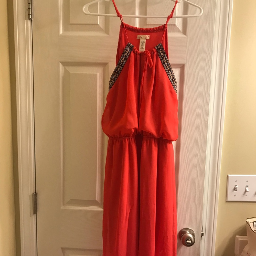 Embroidered Boutique Maxi Dress